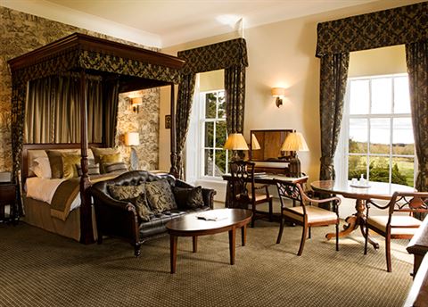 Win an overnight stay at Meldrum House with dinner and Champagne for two, worth more than £500