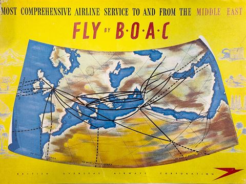 BOAC in the Middle East
